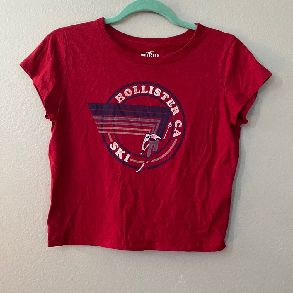 Hollister Red shirt, very soft and comfortable!